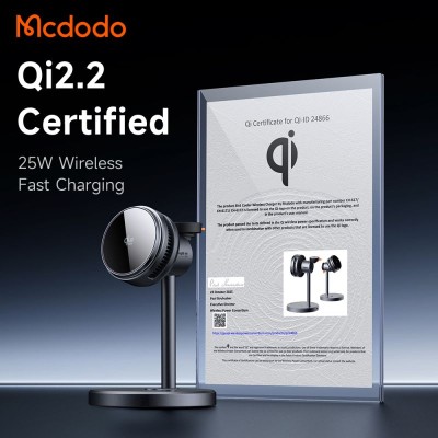 استند شارژر وایرلس مگ سیف و فن خنک کننده 3 کاره مک دودو Mcdodo CH-6170