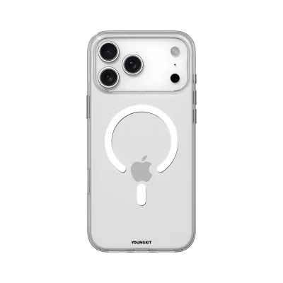 قاب مگ سیف یانگ کیت Crystal Glossy Clear Series مناسب آیفون 18 پرو مکس و 17 پرو مکس iPhone 18 Pro Max/17 Pro Max