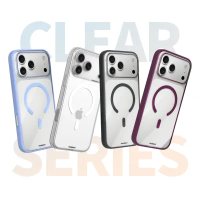 قاب مگ سیف یانگ کیت Crystal Glossy Clear Series مناسب آیفون 18 پرو مکس و 17 پرو مکس iPhone 18 Pro Max/17 Pro Max
