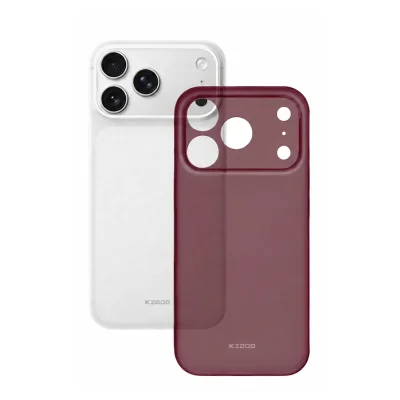 کاور نیمه شفاف نازک کی دوو مدل KZDOO Air Skin مناسب آیفون 18 پرو اپل iPhone 18 Pro