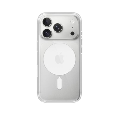 قاب شفاف مگ سیف طرح اپل Clear Case MagSafe مناسب آیفون 18 پرو مکس و 17 پرو مکس iPhone 18 Pro Max/17 Pro Max