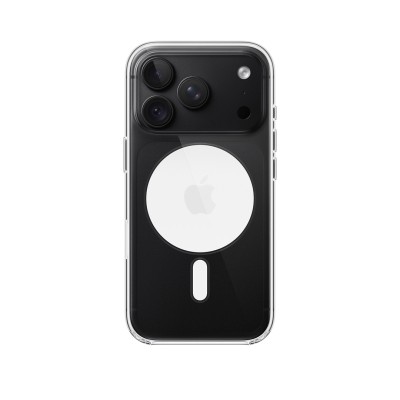 کاور شفاف مگ سیف طرح اپل مدل Clear MagSafe مناسب آیفون 18 پرو و 17 پرو iPhone 18 Pro/17 Pro