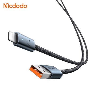 کابل شارژ آیفون لایتنینگ 3 آمپر مک دودو مدل Mcdodo 3A CA-1220 / CA-1221 طول 1.2 متر