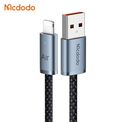 کابل شارژ آیفون لایتنینگ 3 آمپر مک دودو مدل Mcdodo 3A CA-1222 / CA-1223 طول 1.8 متر
