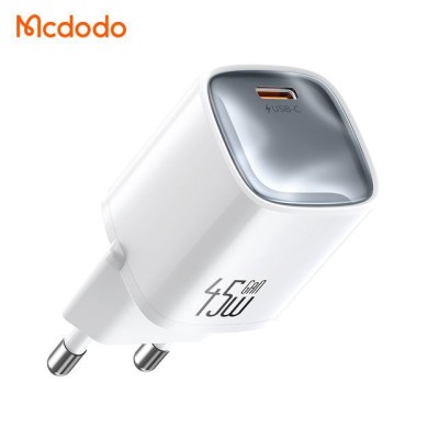 شارژر 45 وات سوپر فست شارژ 2.0 مک دودو Mcdodo 45W GaN Mini CH-443