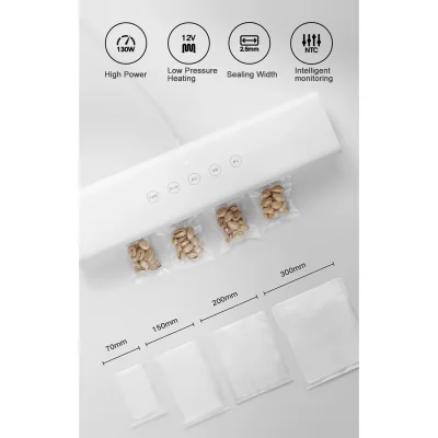 دستگاه مکش و پرس خانگی هوشمند میجیا شیائومی مدل Mijia Automatic Vacuum Sealer MJFKJ06XM