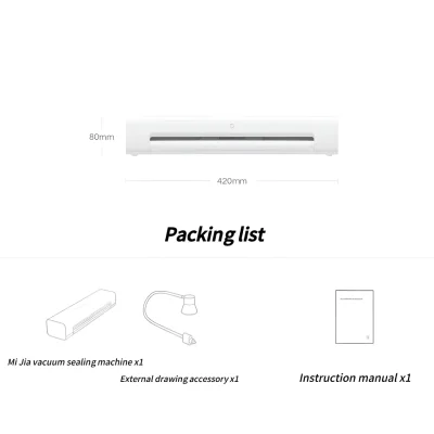 دستگاه وکیوم و پرس خانگی هوشمند شیائومی مدل Mijia Automatic Vacuum Sealer MJFKJ06XM