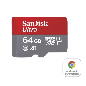 کارت حافظه microSDXC سن دیسک مدل Ultra A1 کلاس 10 استاندارد UHS-I سرعت 140MBps ظرفیت 64 گیگابایت