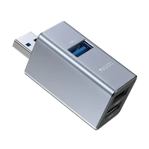 هاب 3 پورت یسیدو مدل Yesido 3 Port USB3.0 Mini Hub