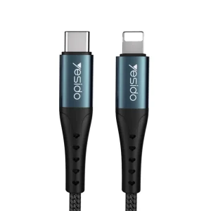 کابل تایپ‌سی به لایتنینگ یسیدو مدل Yesido C-Lightning CA64 طول 1.2 متر