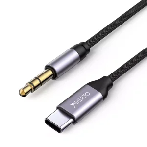 مبدل Aux نرگی به تایپسی یسیدو مدل YESIDO YAU20 طول 1 متر