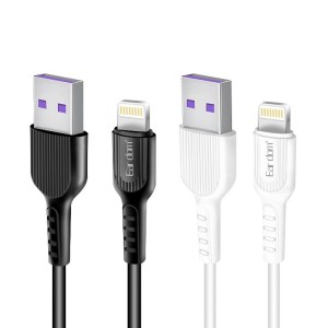 کابل USB به لایتنینگ ارلدام مدل Lightning Power Bank EC-085i طول 0.25 متر