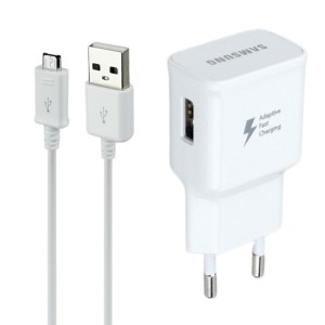 شارژر 15 وات یو اس بی اصلی سامسونگ مدل Samsung EP-TA20EWE 2A با کابل MicroUSB