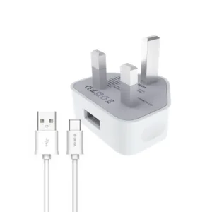 شارژر 10 وات یو اس بی دوییا مدل DEVIA Smart Charger EA160 با کابل Type-C