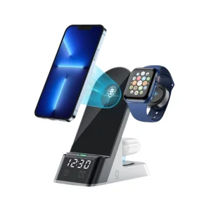 استند و شارژر وایرلس 6 کاره گرین Green 6in1 Wireless Charger توان 15 وات مدل GN6IN1WFCBK