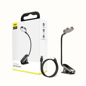 چراغ مطالعه گیره ای بیسوس Baseus Comfort Reading Mini Clip Lamp