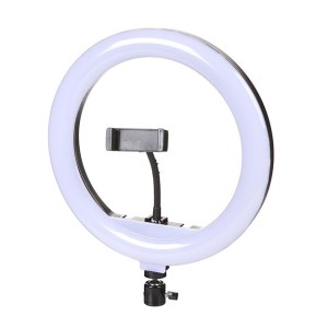 رینگ لایت عکاسی 10 وات جیماری مدل Jmary FM-536A سایز 10 اینچ به همراه پایه