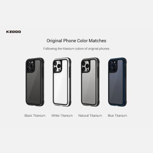 کاور کیدوو مدل KZDOO (K-DOO) ARES مناسب آیفون 15 پرو اپل iPhone 15 Pro