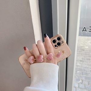 کاور مدل آویز دار قلب مخملی مناسب آیفون 11 پرو اپل (iPhone 11 Pro)