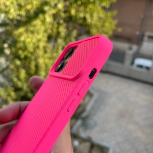 کاورسیلیکونی محافظ لنزدار کشویی مدل کبریتی مناسب آیفون 12 پرومکس اپل iPhone 12 Pro Max