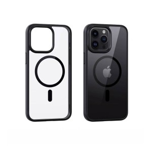 کاور مگ‌سیف طرح اسپیگن مدل Ultra Hybrid MagFit مناسب آیفون 15 پرومکس اپل iPhone 15 Pro Max