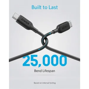 کابل دوسر تایپسی به تایپسی انکر مدل PowerLine III A8852 طول 0.9 متر