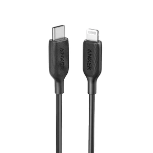 کابل تایپ سی به لایتنینگ انکر مدل Anker PowerLine III A8832 طول 0.9 متر