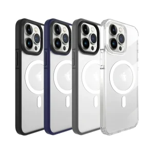 کاور مگ‌سیف ایکس‌لول مدل ICE Crystal Magnet مناسب آیفون 15 پرومکس اپل iPhone 15 Pro Max