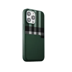 کاور چرم با جاکارتی ایکسلول مدل GENTRY Wallet مناسب آیفون 14 پرومکس اپل iPhone 14 Pro Max