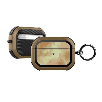 کاور ضد ضربه ایرپاد Eggshell مدل آبرنگی قهوه ای مناسب ایرپاد پرو اپل AirPods Pro