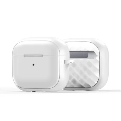 کاور ضد ضربه ایرپاد Eggshell مدل Diamond PECC مناسب ایرپاد 3 اپل AirPods 3