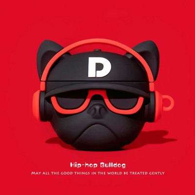 کاور فانتزی آویزدار ایرپاد مدل هیپ هاپ بولداگ مناسب ایرپاد 2/1 و پرو اپل