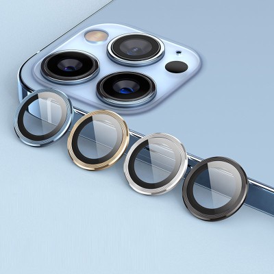 محافظ لنز دوربین آیفون 12 پرو مدل رینگی Camera Lens Ring Film Protector iPhone 12 Pro