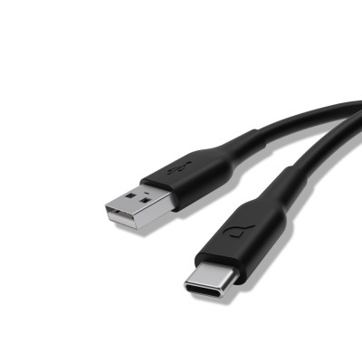 کابل یو اس بی به تایپ سی 3 آمپر فست شارژ پاورولوژی Powerology USB-A to Type-C Data Fast Charge Cable طول 1.2 متر