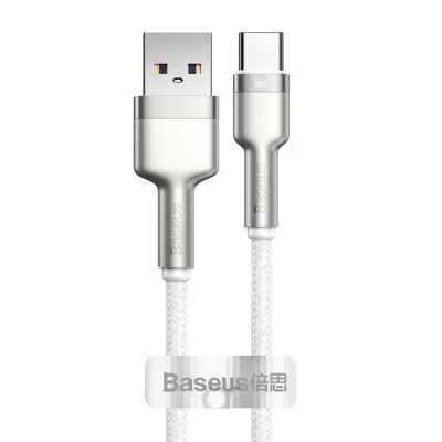 کابل یو اس بی به تایپ سی 66 وات 6 آمپر فست شارژ بیسوس Baseus Cafule Series 66W 6A USB-A To USB-C طول 1 متر