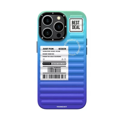 کاور سکرت کالر یانگ کیت مدل Blue Secret Color مناسب آیفون 13 پرومکس اپل iPhone 13 Pro Max