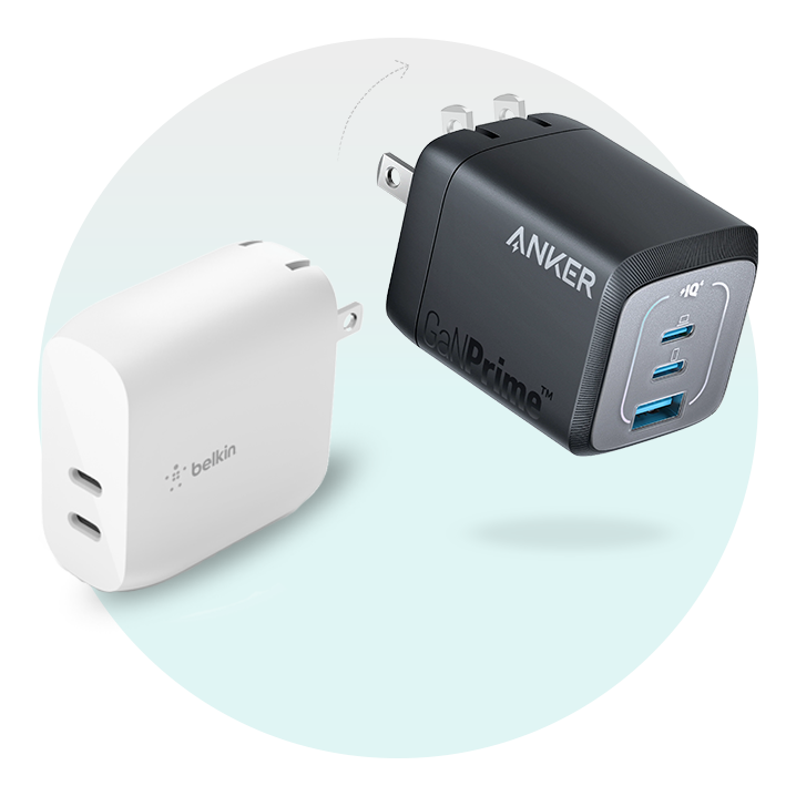 خرید شارژر و آداپتور با بهترین قیمت