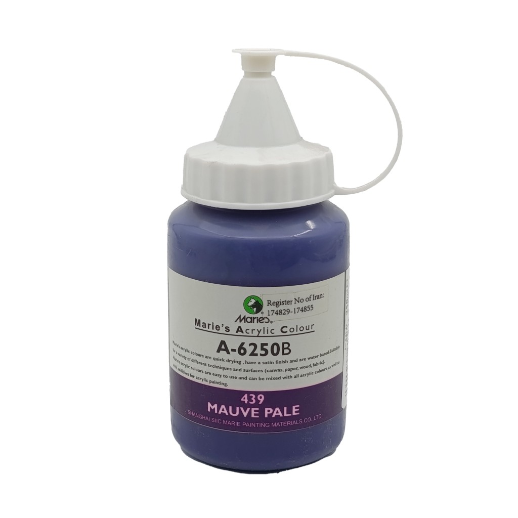 رنگ اکریلیک 250 میل برند ماریس کد 439 MAUVE