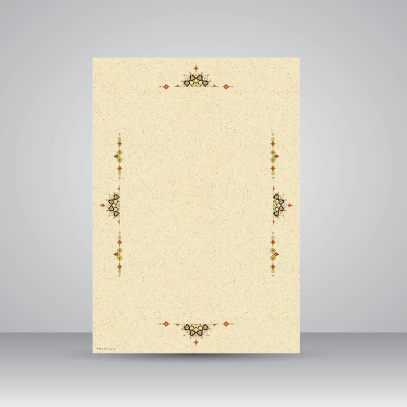 کاغذ تذهیب بافت دار یک رو، 50*35 cm، کد 712 (بسته 50 عددی)