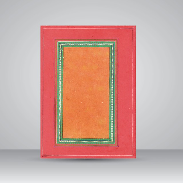 کاغذ تذهیب دار چاپی کد 908، سایز 50*35 cm (بسته 10 عددی)