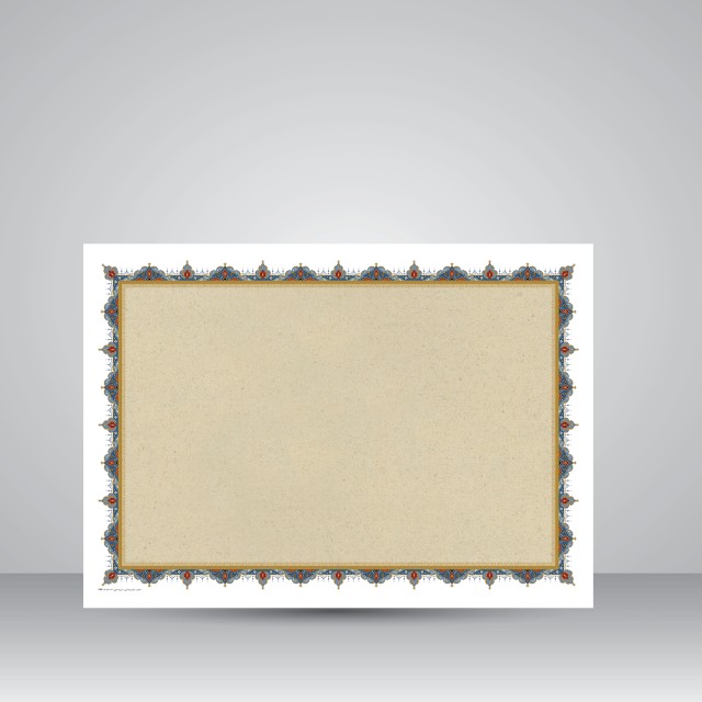 کاغذ تذهیب دار چاپی کد 941، سایز 70*50 cm (بسته 30 عددی)