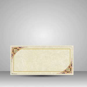 کاغذ تذهیب دار چاپی کد 685، 35*16 cm (بسته 10 عددی)
