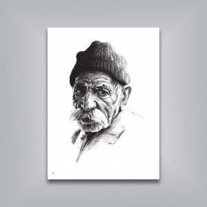 چهره‌سازی با مداد کنته