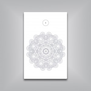 کتاب رنگ آمیزی ماندالا (101 طرح)