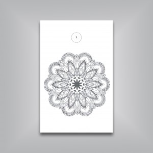 کتاب رنگ آمیزی ماندالا (101 طرح)