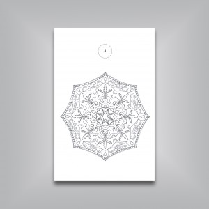 کتاب رنگ آمیزی ماندالا (101 طرح)