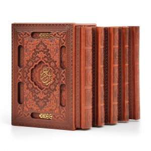 مجموعه 5 جلدی (قرآن کریم، دیوان حافظ، گلستان سعدی، بوستان سعدی، رباعیات خیام) (نشر راه بیکران)