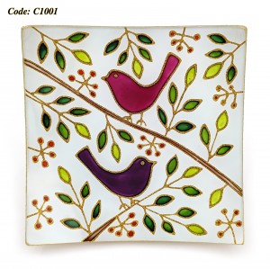 دیوار کوب شیشه ای سایز 3