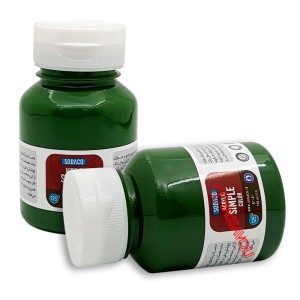 رنگ اکریلیک ساده 125 میل سبز برند سوداکو کد02337
