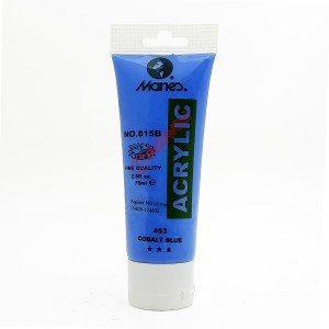 رنگ اکریلیک 75 میل برند ماریس کد 453 COBALT BLUE